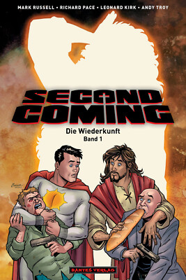 SECOND COMING #1+2+3 HC VZA deutsch RUSSELL+PACE lim 111 Ex + Artprint HARDCOVER