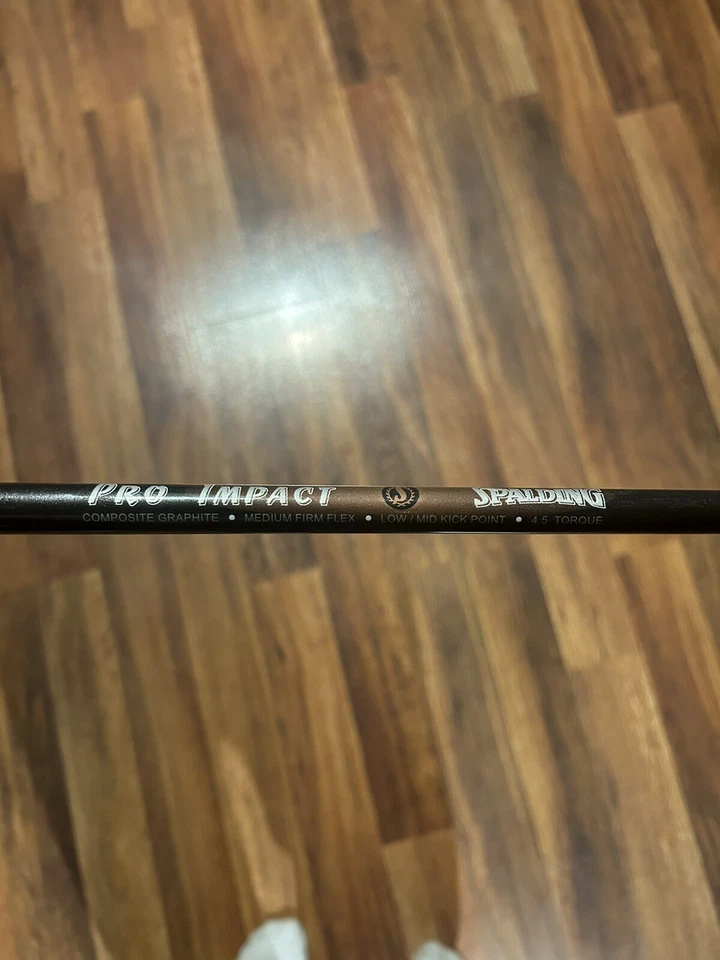 Spalding Pro Impact Titanium Face Driver - Graphite Shaft Medium Firm Flex - RH - Image 4 of 4