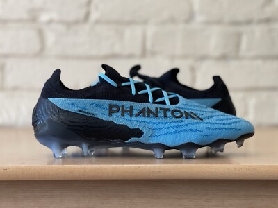 Nike By You Phantom GX Elite FG ACC Black Blue GripKnit Men Sz 9.5