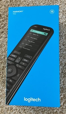 Logitech Harmony 950 Smart Touchscreen Remote Controller w/ Box accessories