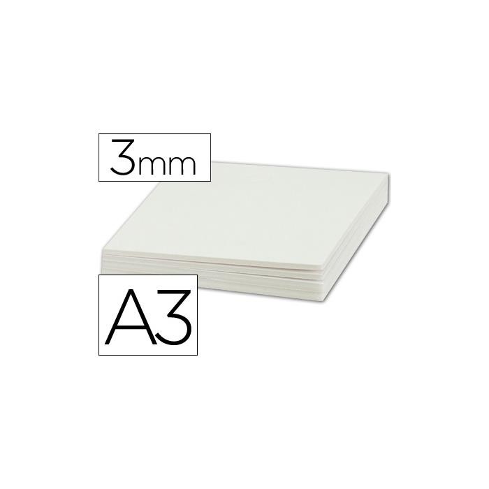 Carton mousse A3 blanc Liderpapel pour encadrement et loisirs créatifs