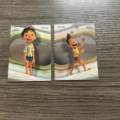 2025 Topps Chrome Disney Luca Movie Set (2) Cards