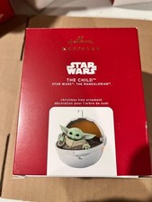 Hallmark Keepsake Ornament 2020 The Child Star Wars the Mandalorian  Movie