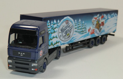Wiking - MAN TGA 18.460 Koffersattelzug ''Maisel´s Weisse'', 1:87 #25-SV1870/K52