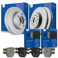 ATE Bremsscheiben + BelÄGe Ceramic + WK Mercedes A-KLASSE Vorn Ø276 Hinten Ø258