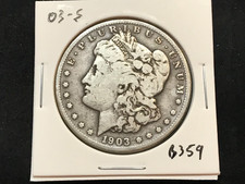 1903-S Morgan Silver Dollar - Circulated 90% Silver $1 - B359