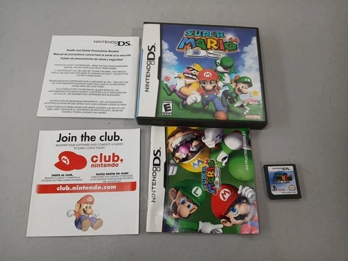 Super Mario 64 DS (Nintendo DS, 2004) Complete w/Manual, Inserts, Tested