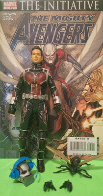 Marvel Select ANT-MAN 7'' ***CUSTOM***  ''ANT-MAN and WASP'' MOVIE + GREAT COMIC