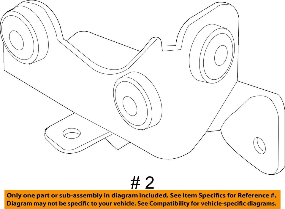 Chevrolet Pontiac Aveo Aveo5 2009-2011 soporte eléctrico BRK CONT MDL 96809546 nuevo Foto 3 de 3