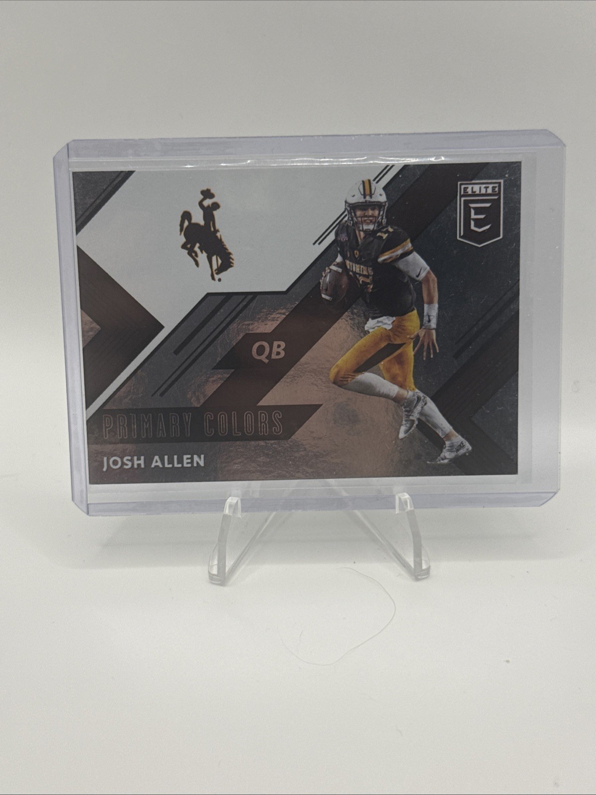 2018 Elite Draft Picks Primary Colors Josh Allen Wyoming RC Bills
