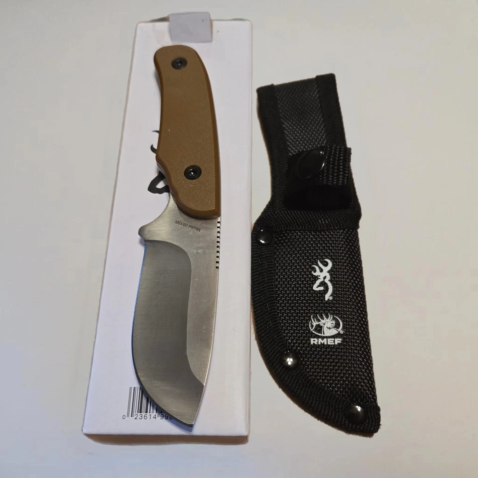 Cuchillo de Caza RMEF / Browning / Modelo 0519R / Caja Abierta - Nuevo Foto 2 de 4