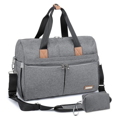 RUVALINO Wickeltasche, Große Weekender-Reise Wickeltasche, stilvoll für Mama und