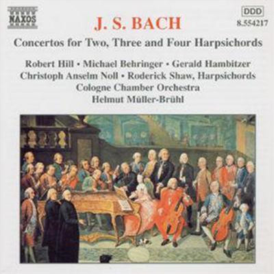 Johann Sebastian Bach J.S. Bach: Concertos for 2, 3 & 4 Harpsichords (CD) Album