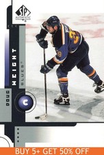 2001-02 SP Authentic #76 Doug Weight St. Louis Blues Hockey