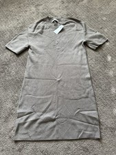 Abercrombie & Fitch Women’s Brown Sweater T-Shirt Dress Size Small Tall $90