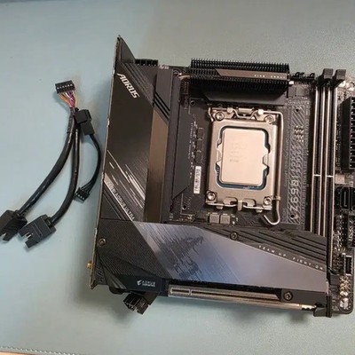 Z690I Aorus Ultra Plus Motherboard - Lightly Used, No CPU Official