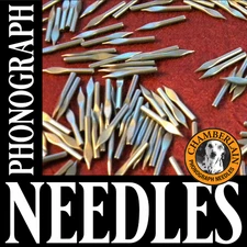 NEW 500 SPEARPOINT Tone NEEDLES for Antique Phonograph Gramophones & Victrolas