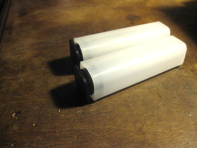 2 LOOSE LID 1 /10 OUNCE GOLD AMERICAN EAGLE COIN TUBES - LID DOES NOT FIT TIGHT