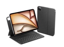 HOU Slim Bluetooth Keyboard Case for iPad Air 11 inch M2/M3, Air 5th/4th, Pro 11