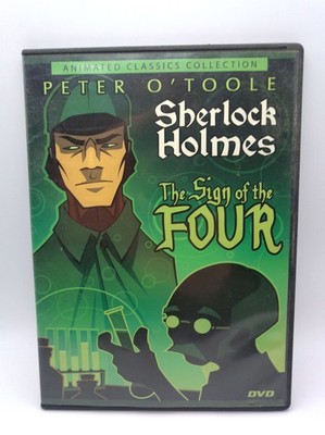 Peter O'Toole Sherlock Holmes The Sign of the Four DVD Animated Digiview Classic