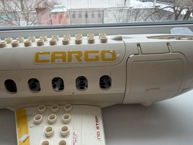 LEGO DUPLO CARGO PLANE 7843 Vintage Plain , Not Complete, All In Photo