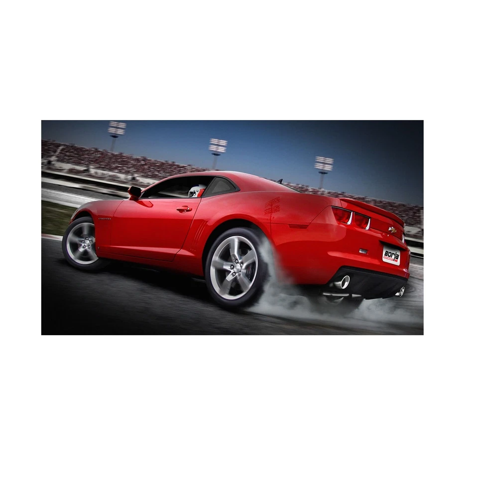 Borla 11788 Stainless Steel Axle Back Exhaust System for 10-13 Chevrolet Camaro - Изображение 3 из 4