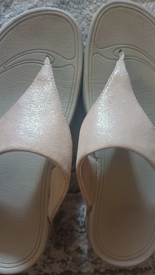Fitflops Shimmery Beige Colour, Size 6 / 39 - Image 2 of 4