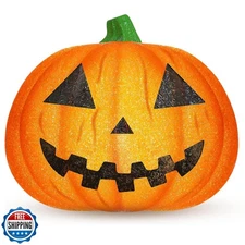 Aurelema Halloween Pumpkin Ghost Porch Light Cover - Flexible Light Cover Cla