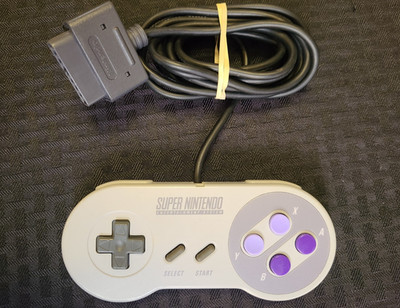 Refurbished SNES Official Super Nintendo Original Controller Authentic
