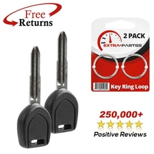 2 For 1995 1996 1997 1998 1999 Mitsubishi Eclipse 3000GT Galant Uncut Key Blade