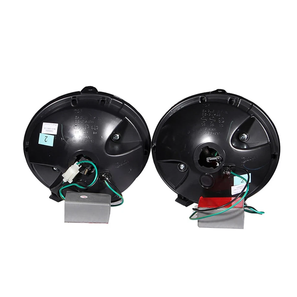 Conjunto de lanterna traseira de lente vermelha cromada 4 peças para Chevrolet Corvette 2005-2012 - Imagem 2 de 3