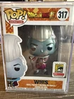 Funko Pop! Dragon Ball Super: Whis (Metallic) 2018 SDCC Exclusive w/ Hard Stack