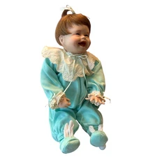 Vintage Ashton-Drake My First Tooth Doll Porcelain Baby 1991 COA Box Happiness