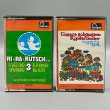 Fontana Ri Ra Rutsch 3 & Unsere schönsten Kinderlieder MC Kassette