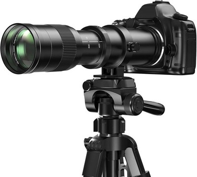 EF/EF-S 420-800mm F8.3 Telephoto Zoom Lens(MF) for Canon EOS Rebel T8i/T7i/T7...