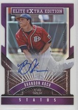 2015 Panini Elite Extra Edition 49/75 Brandon Koch #119 Auto 1p5