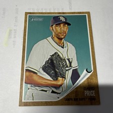 Topps 2011 Heritage David Price #100 Tampa Bay Rays MLB Baseball Card