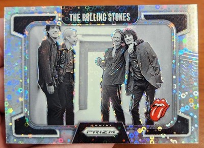 JAGGER RICHARDS WATTS WOOD ROLLING STONES 2025 PRIZM DISCO REFRACTOR 18/149 #54