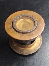 Vintage Turret Style Peek-O Peephole Speakeasy Bezel Damage