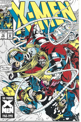 X-MEN #18 MARVEL COMICS 1993 BAGGED AND BOARDED