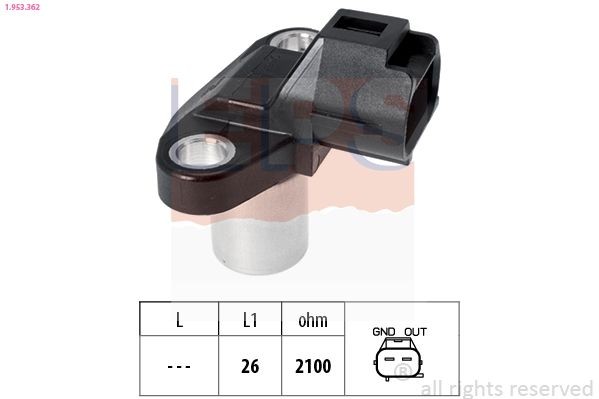 EPS 1.953.362 Sensor, Nockenwellenposition FüR Opel Renault Saab-image