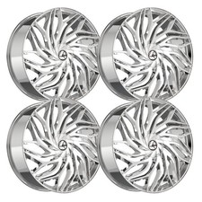 Set-4 Azara Aza-537 22x9.5 6x139.76x5.5 22mm Nano Chrome Wheels Rims 22 Inch Set-4 Azara Aza-537 22x9.5 6x139.76x5.5 22mm Nano Chrome Wheels Rims 22 Inch