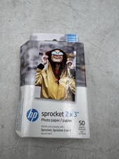 HP Sprocket Zink Photo Paper 2x3" Hp Sprocket Of HP Sprocket 2-in-1 New In Box
