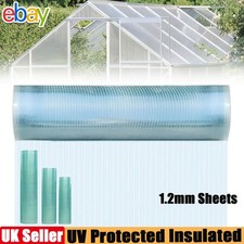 10M High Impact PVC Polycarbonate Roofing 1.2mm Sheets Panels - UV Protected NEW