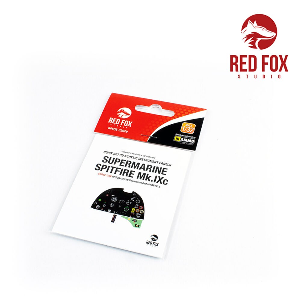 Red Fox Studio RFSQS-32029 - 1/32 Supermarine Spitfire Mk. IXc (For Revell Kit)