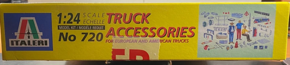 ITALERI 1/24 - Ref: 720 - TRUCK ACCESSORIES - VINTAGE ORIGINAL 1999 - Immagine 3 di 4