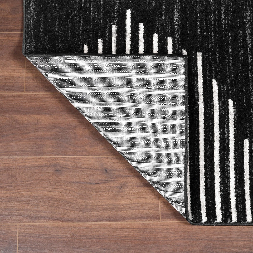 Tapete de área Rugshop tapetes listrados boêmios para sala de estar tapete de quarto tapete de quarto de hóspedes - Imagem 4 de 4