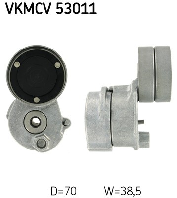 Vkmcv 53011 SKF Spannrolle, Keilrippenriemen FüR Renault Trucks,Volvo-image
