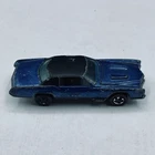 1967 Vintage Hot Wheels Redline Custom ELDORADO  Blue W Dark Interior Hong Kong