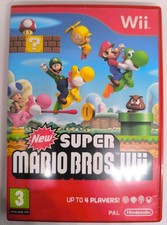 New Super Mario Bros. Wii - Nintendo Wii - Complete With Manual - VGC.